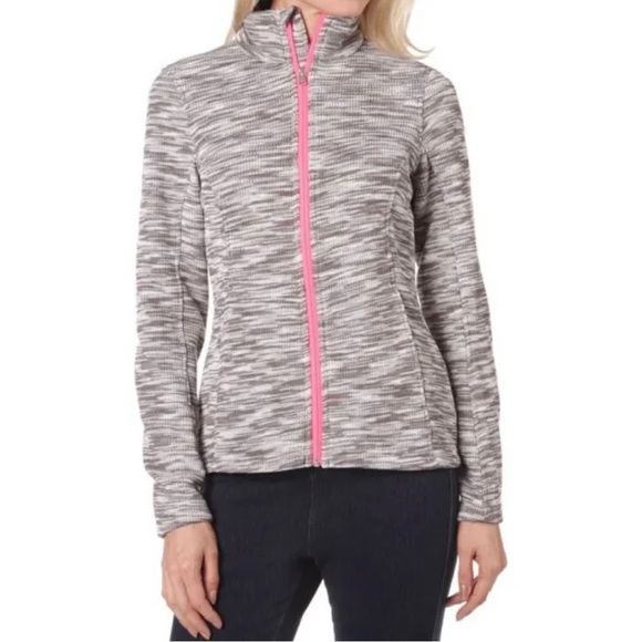 SPYDER Endure Space Dye Stryke Fleece Full Zip Mid Weight Jacket Small NWOT - Picture 2 of 10